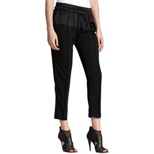 𝅺Black Silk Joggers Parker Gabby Joggers XS